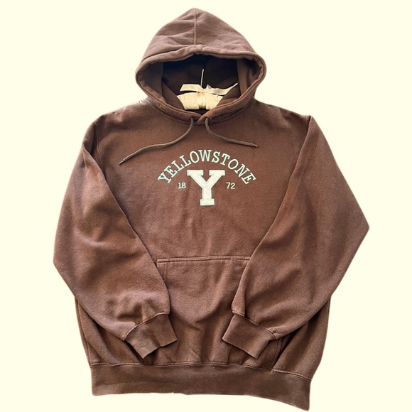 SOLD!!! Prairie Mountain vintage Yosemite brown hoodie sweatshirt|small| - Picture 2 of 6